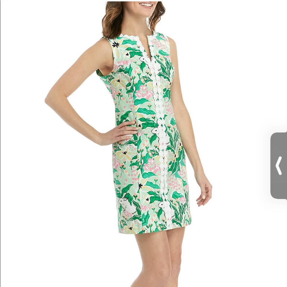 Women’s Crown & Ivy Easter Dress Spring Bunny